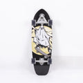 White street scooter with 31-inch maple wood deck for urban riding