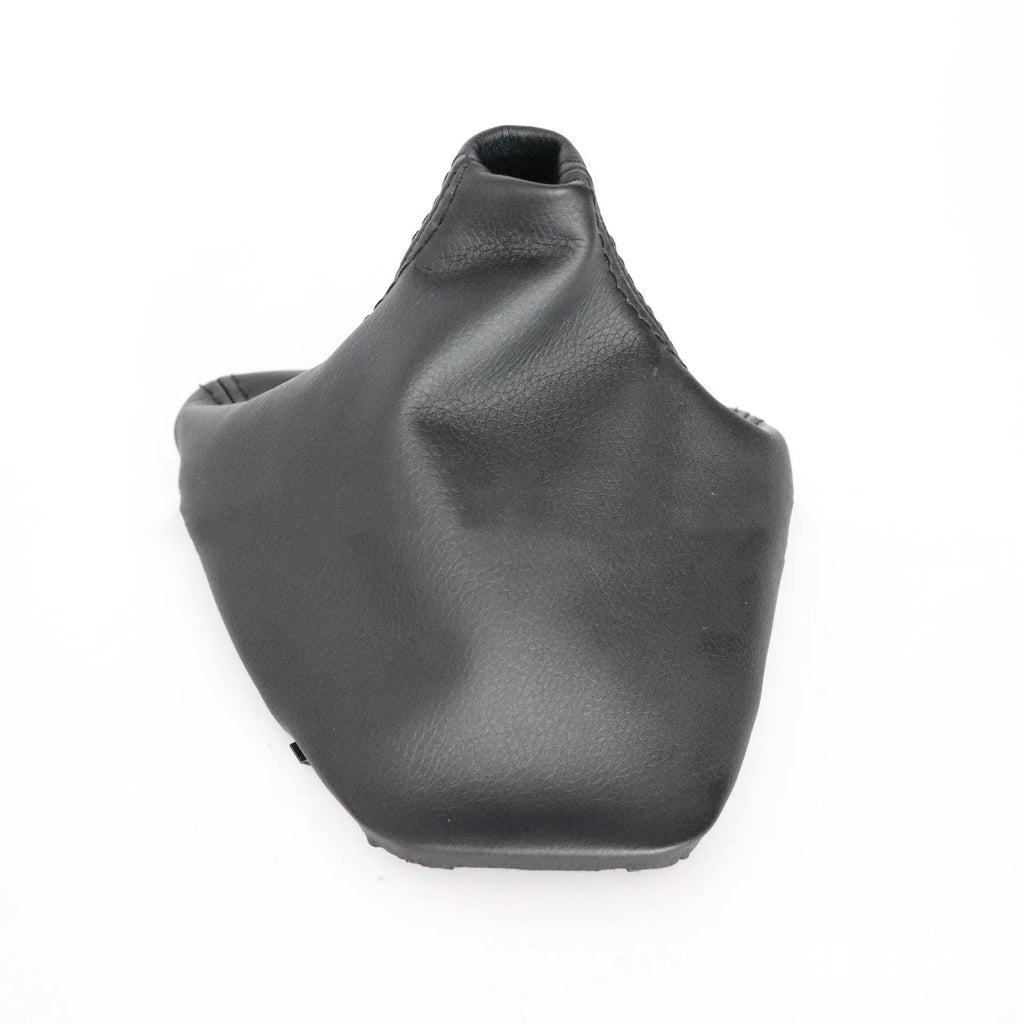 Black PU leather gear dust cover for BMW 3 Series car interior