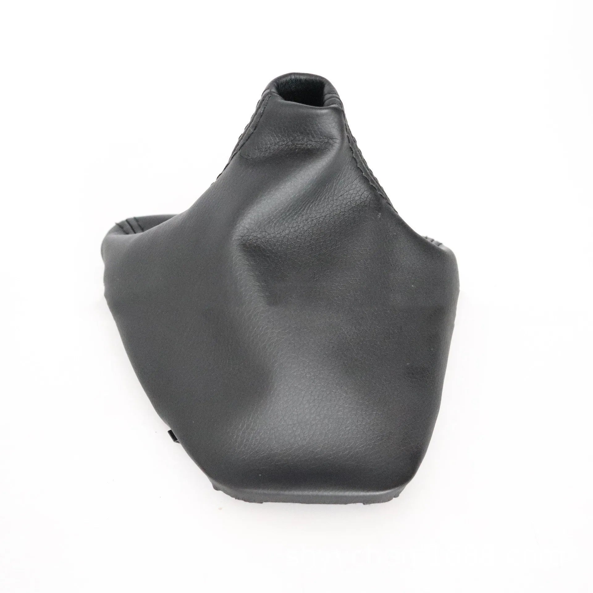 Black PU leather gear dust cover for BMW 3 Series car interior