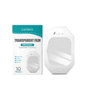 Transparent film dressing with vitamin E and Centella asiatica adhesive on skin