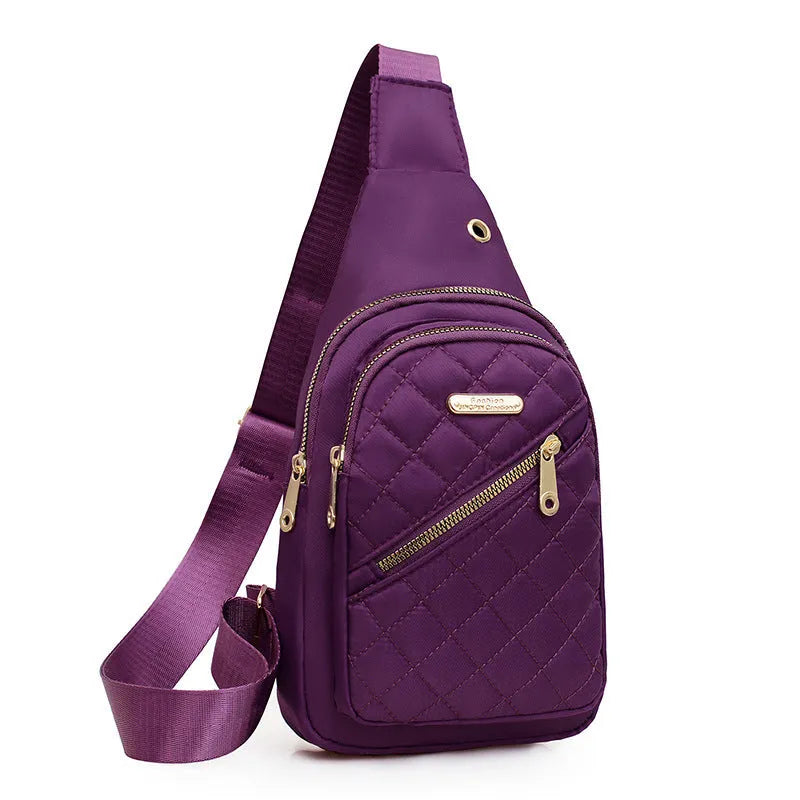 Oxford cloth crossbody chest bag in multiple colour and style options