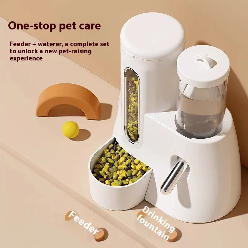 Hamster automatic drinking water feeder in blue colour with basin design for Djungarian hamsters