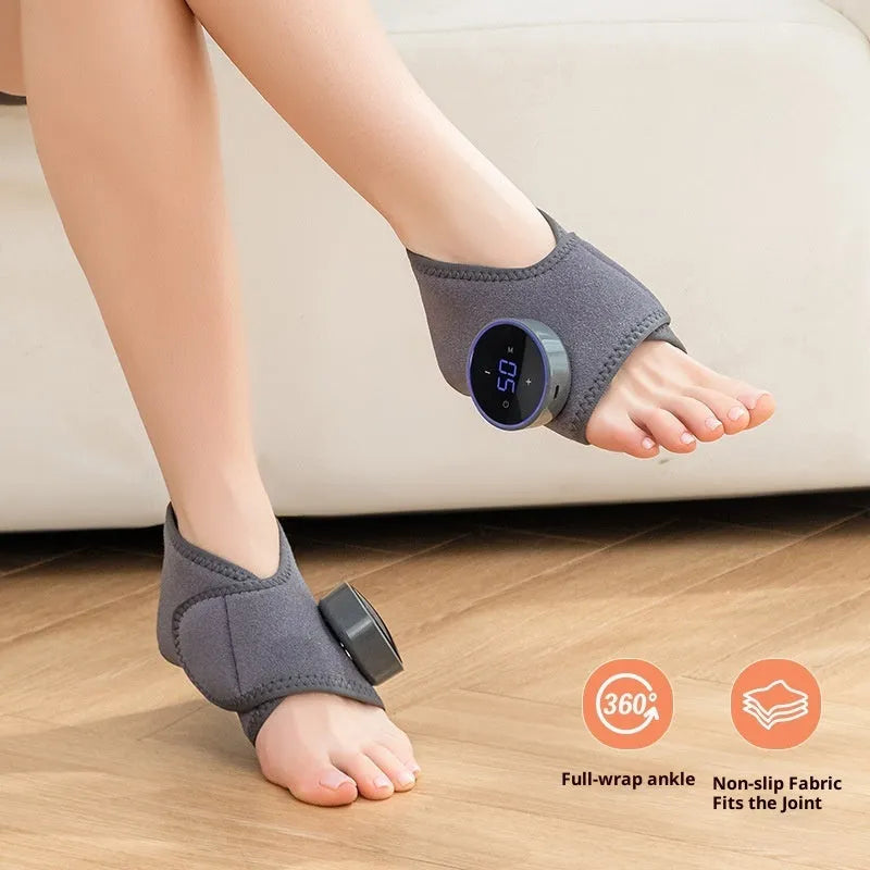 Multifunctional electric heating wrist ankle massager with USB power, OK fabric, 36x15 cm, light luxury style