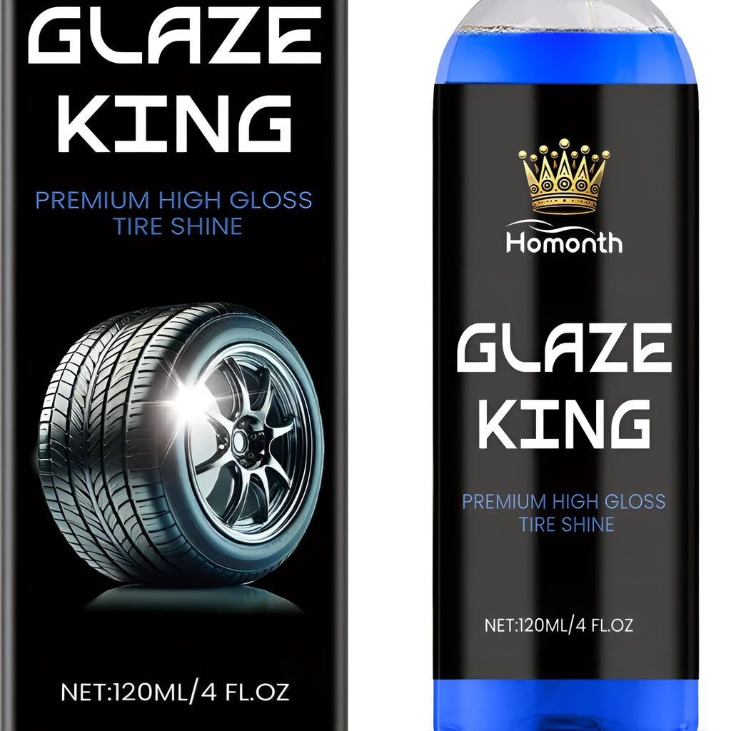High gloss tire shine spray 120ml bottle with wet-look tyre finish