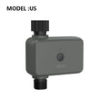 Bluetooth garden irrigation timer with smartphone app control for remote watering scheduling