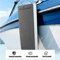 Blue EVA marine fender for boat and dock protection with anti-collision design