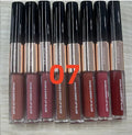 C-L021 double-head non-stick cup lip gloss showing two applicator tips and available in 8 colour shades.