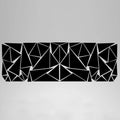 Large roll of black geometric pattern car modification sticker vinyl for vehicle body panels