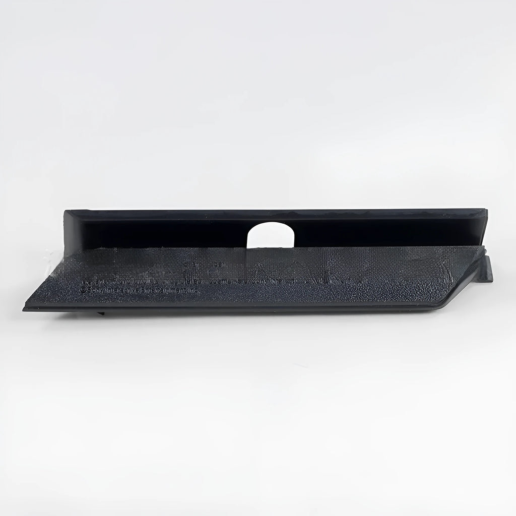 Black and white plastic hard drive cover for PC case drive bays