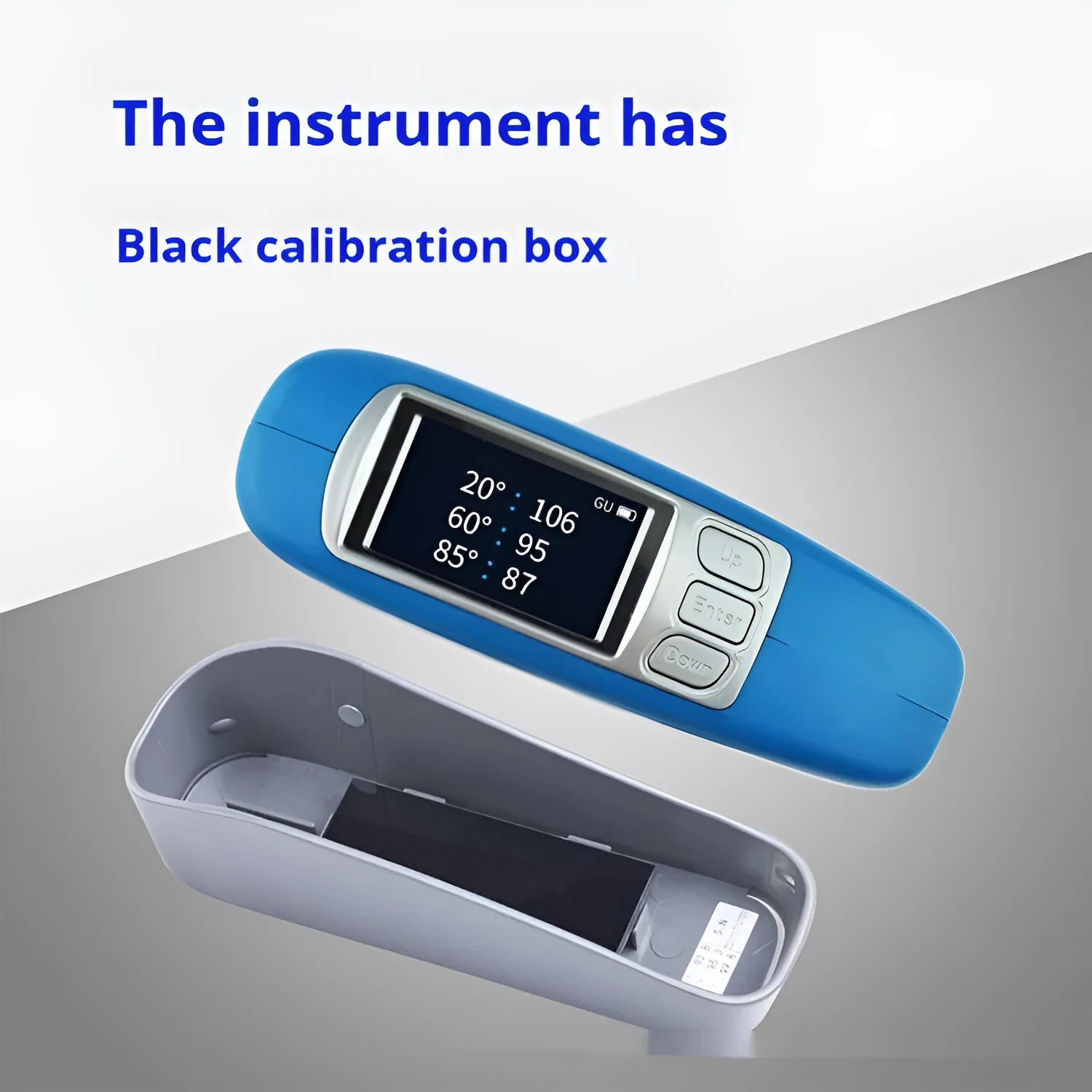 Ceramic brightness stone portable glossiness tester with three model configurations for surface measurement