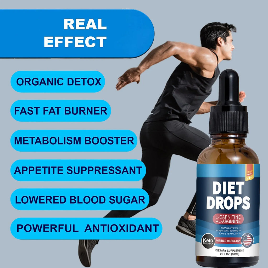60ml bottle of ketone drops dietary supplement requiring refrigeration storage