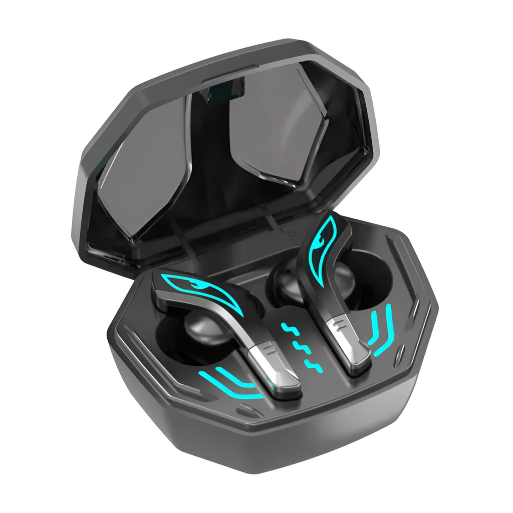 X15 wireless gaming Bluetooth in-ear headset with charging case in multiple colour options