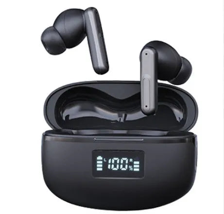 A28 Bluetooth translation headset in white with in-ear design and noise reduction