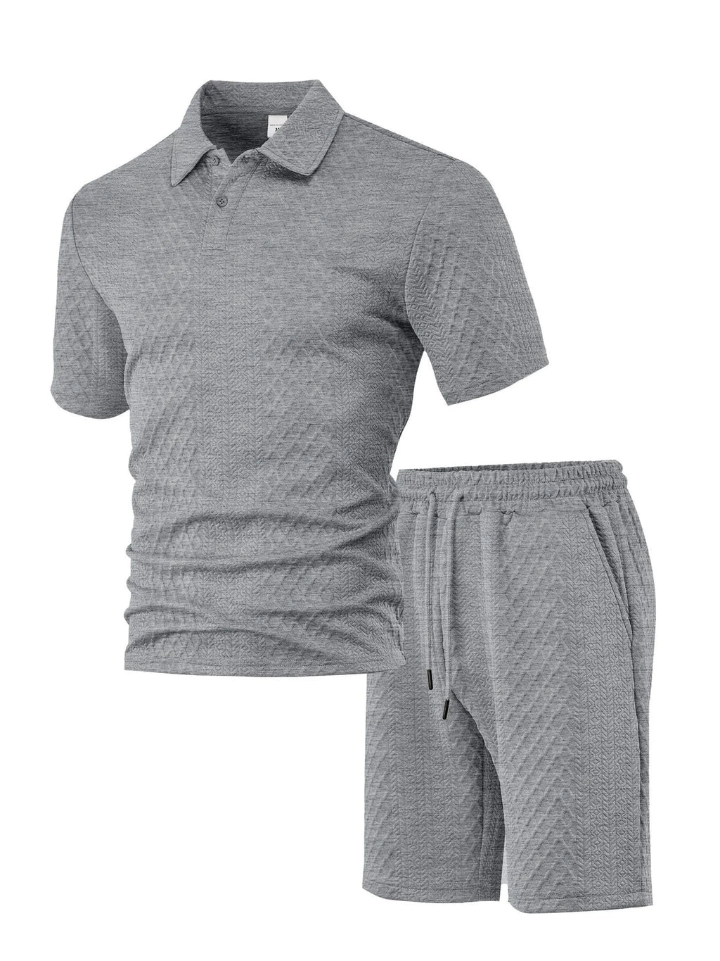 Men's patterned cloth casual short sleeve suit in multiple colour options