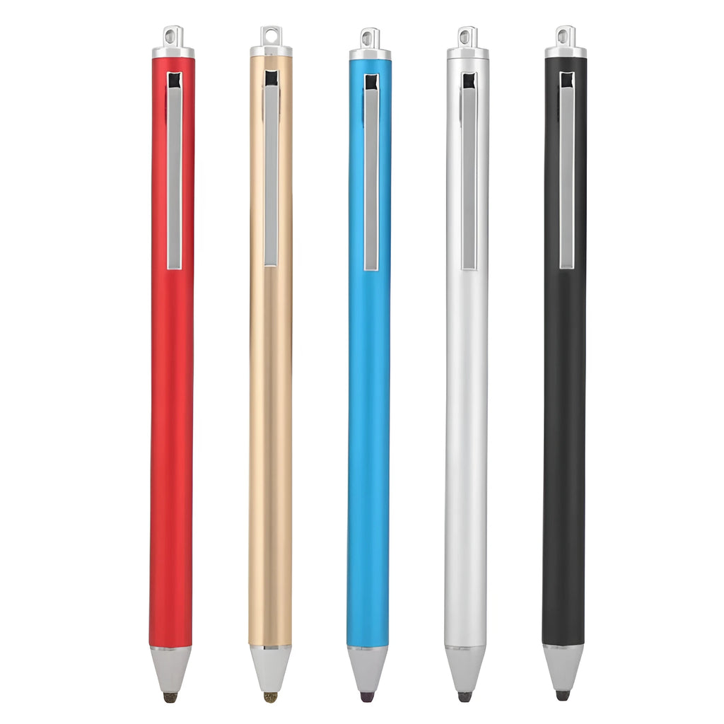 Metal touch screen stylus in seven colour options for smartphones and tablets