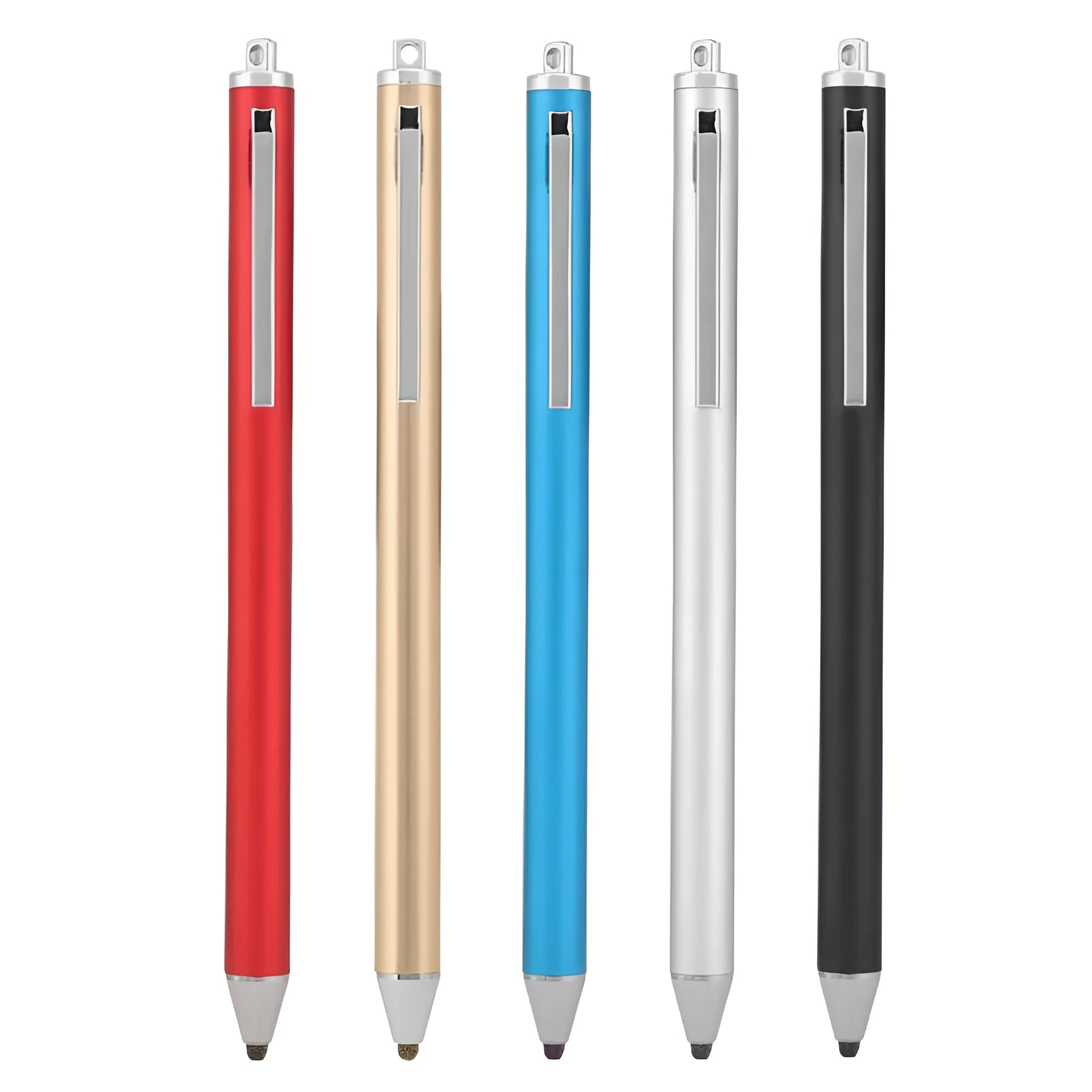 Metal touch screen stylus in seven colour options for smartphones and tablets