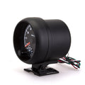 Blue light pointer automotive tachometer showing 0-8000 RPM range