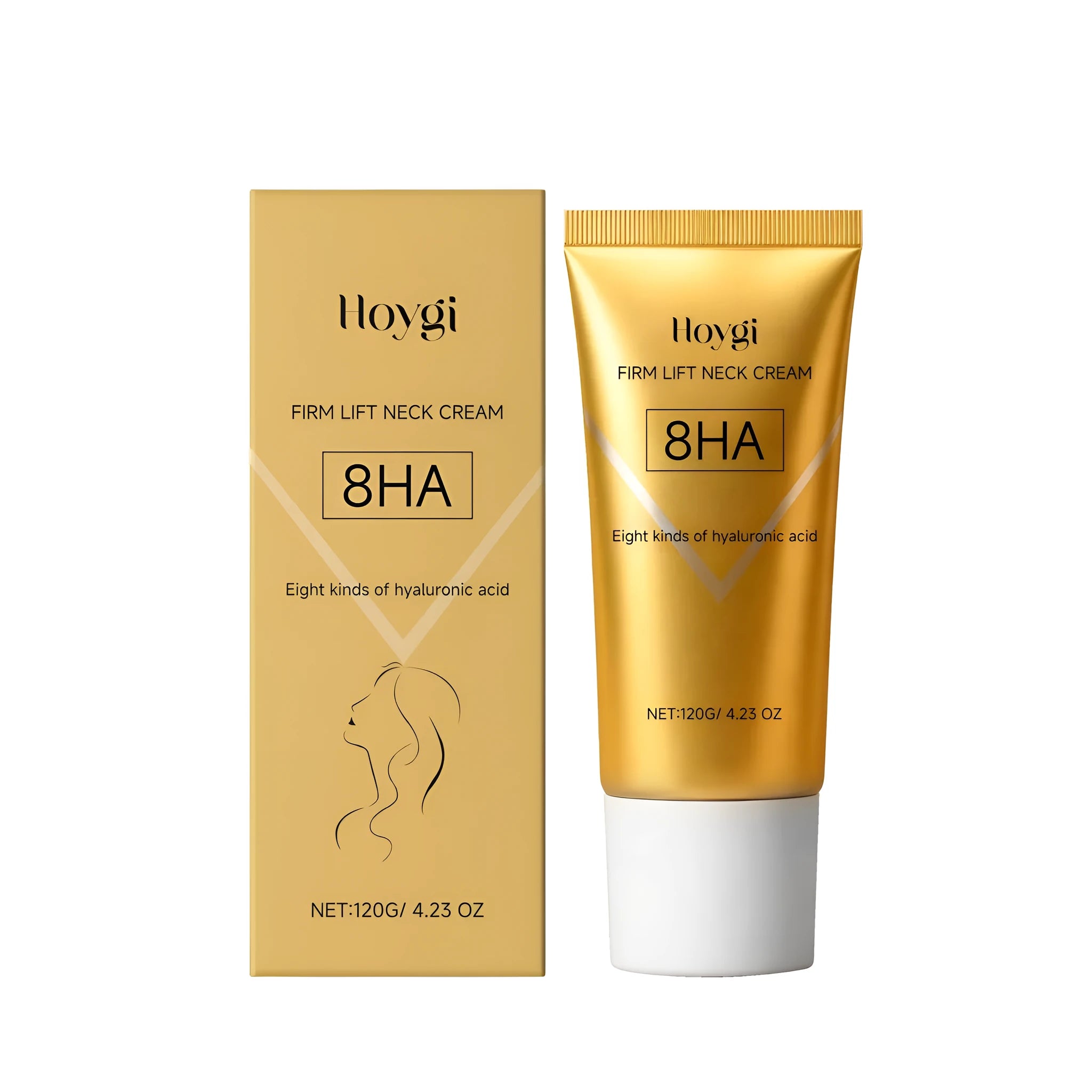 Firm Lift Neck Cream 120g jar with hyaluronic acid and vitamin E for neck firming and hydration