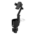 Green car drink rack with mobile phone holder compartment