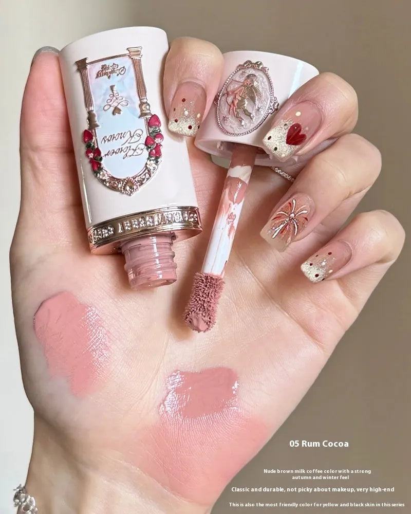 Strawberry Cupid series liquid blush in six shades for a natural cheek colour.