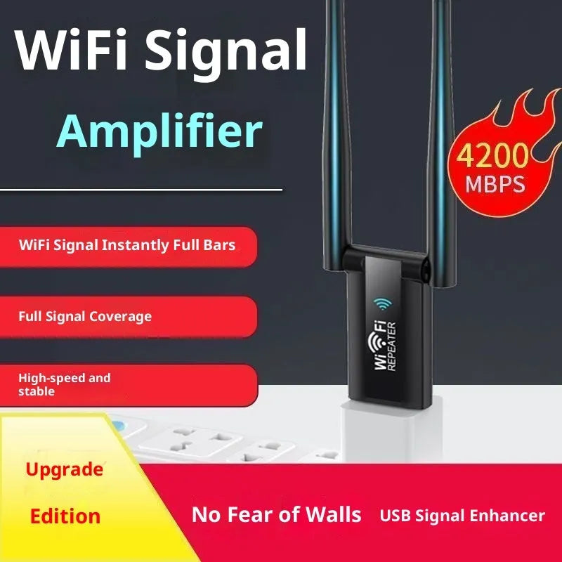 WiFi signal amplifier enhanced wireless extender with 1m 20m and 9200m range options