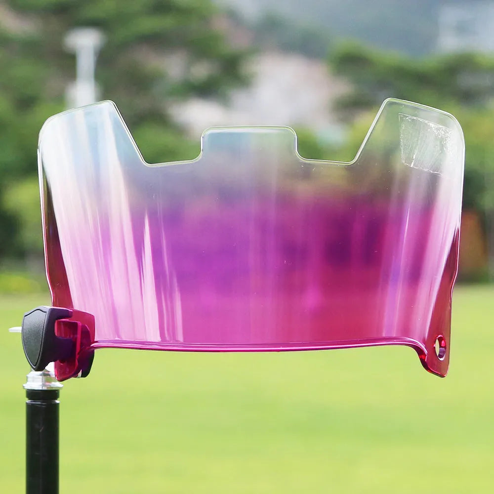 American style rugby helmet goggles in multiple colours showing tool-free attachment.