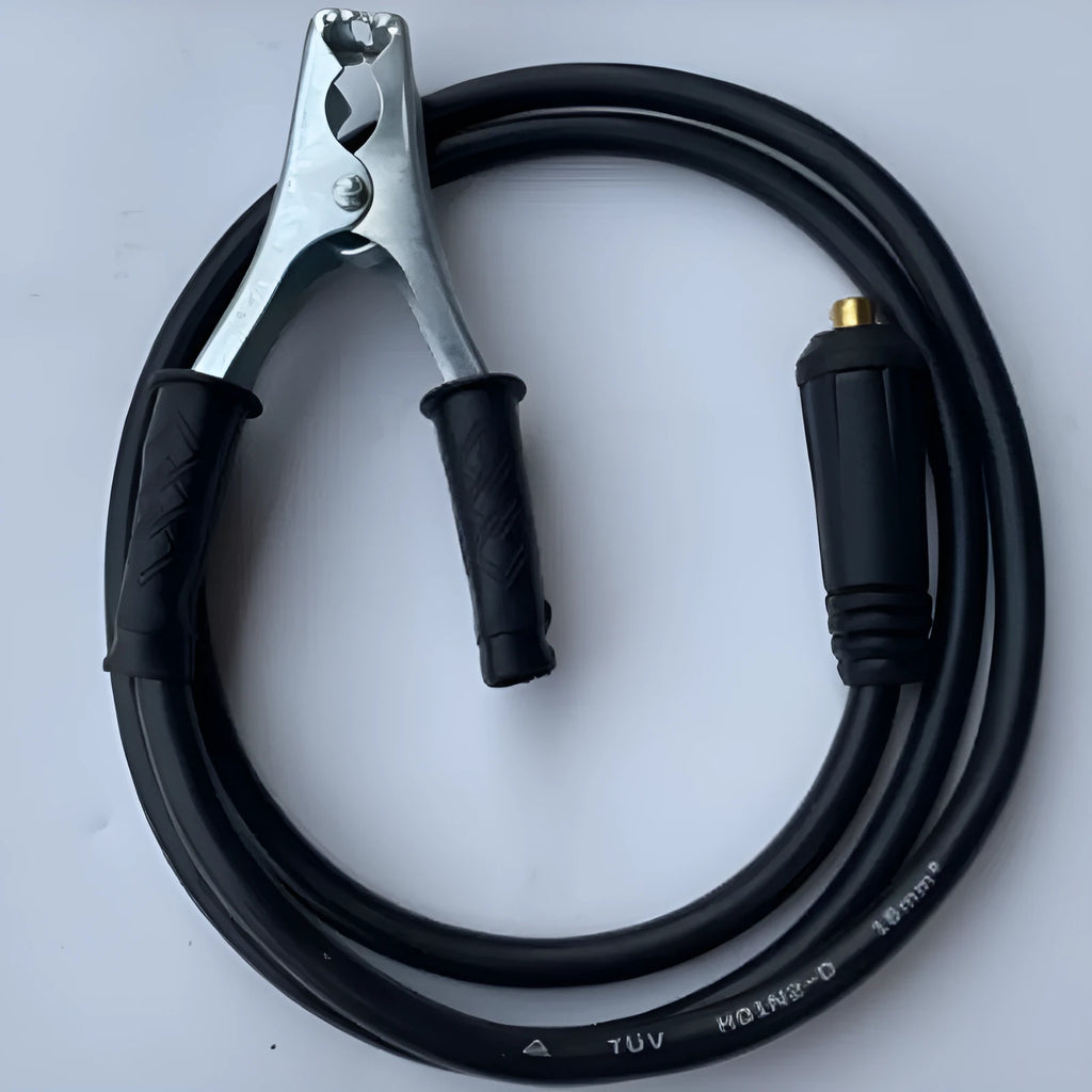 Black plastic sheathed copper core household welding machine cable 25 metres single bonding wire
