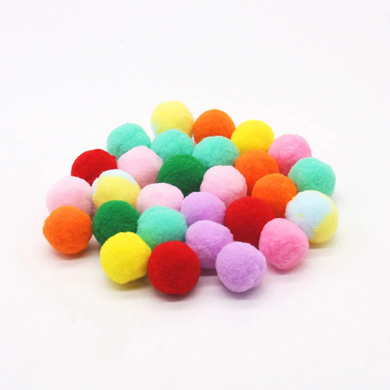 30cm pet toy firing gun with soft plush balls for interactive dog and cat play