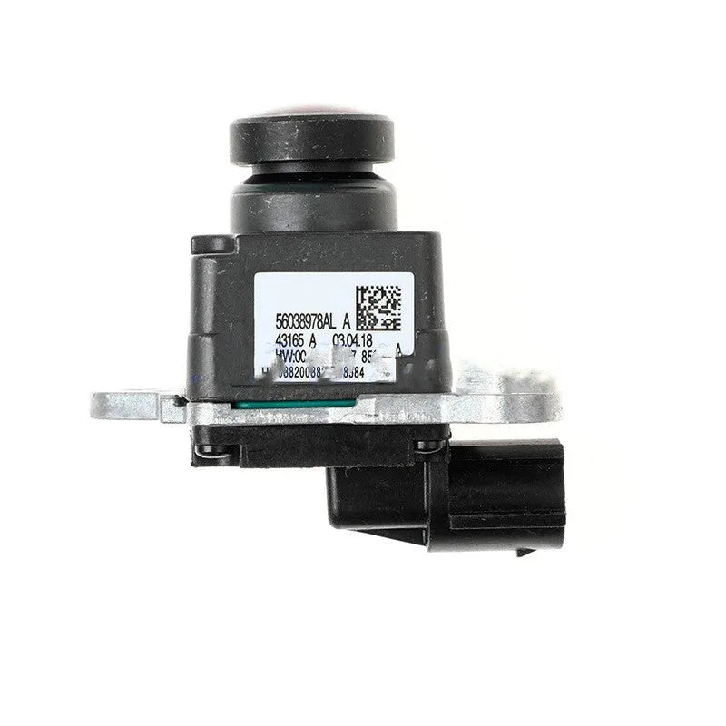 Black plastic reversing camera for Dodge Ram trucks with rotating adjustment