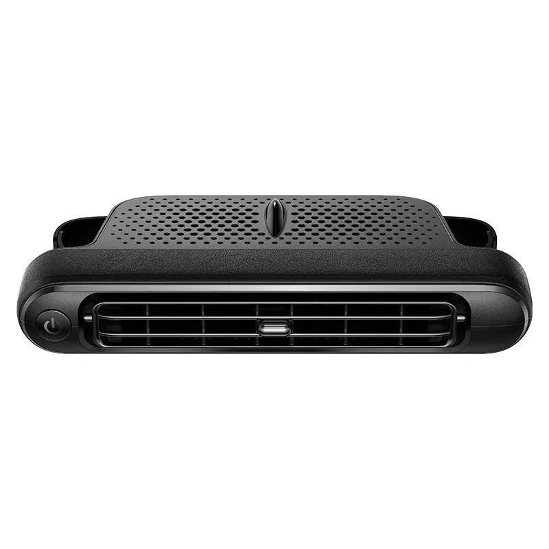 Car turbine fan rear seat USB small fan no-blade brushless motor three-speed black colour