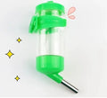 Green plastic leak-proof ball kettle pet water bottle with a 250ml capacity.