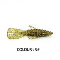 PVC soft bait fishing lure in selected colour, showing 8cm or 12cm simulation design