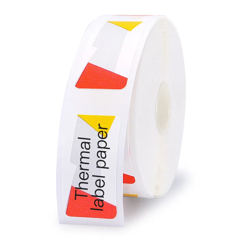 Thermal label paper for D11 D110 printers, 12mm width, cute rabbit pattern, three proof paper