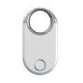 Black and white GPS tracking device for anti-loss monitoring of pets and children with compact design