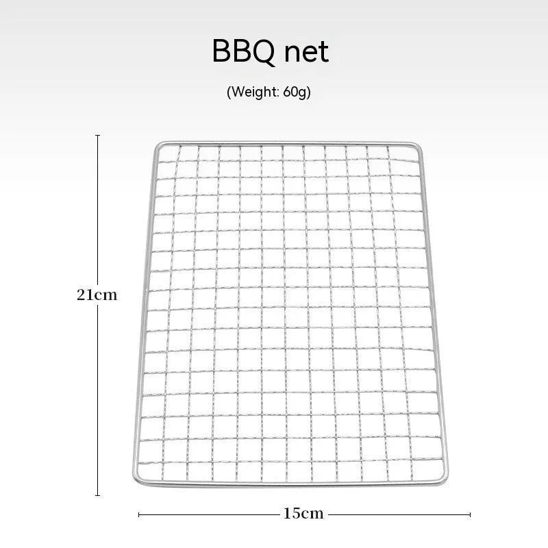 Large stainless steel folding barbecue oven with grill rack and storage bag for outdoor cooking