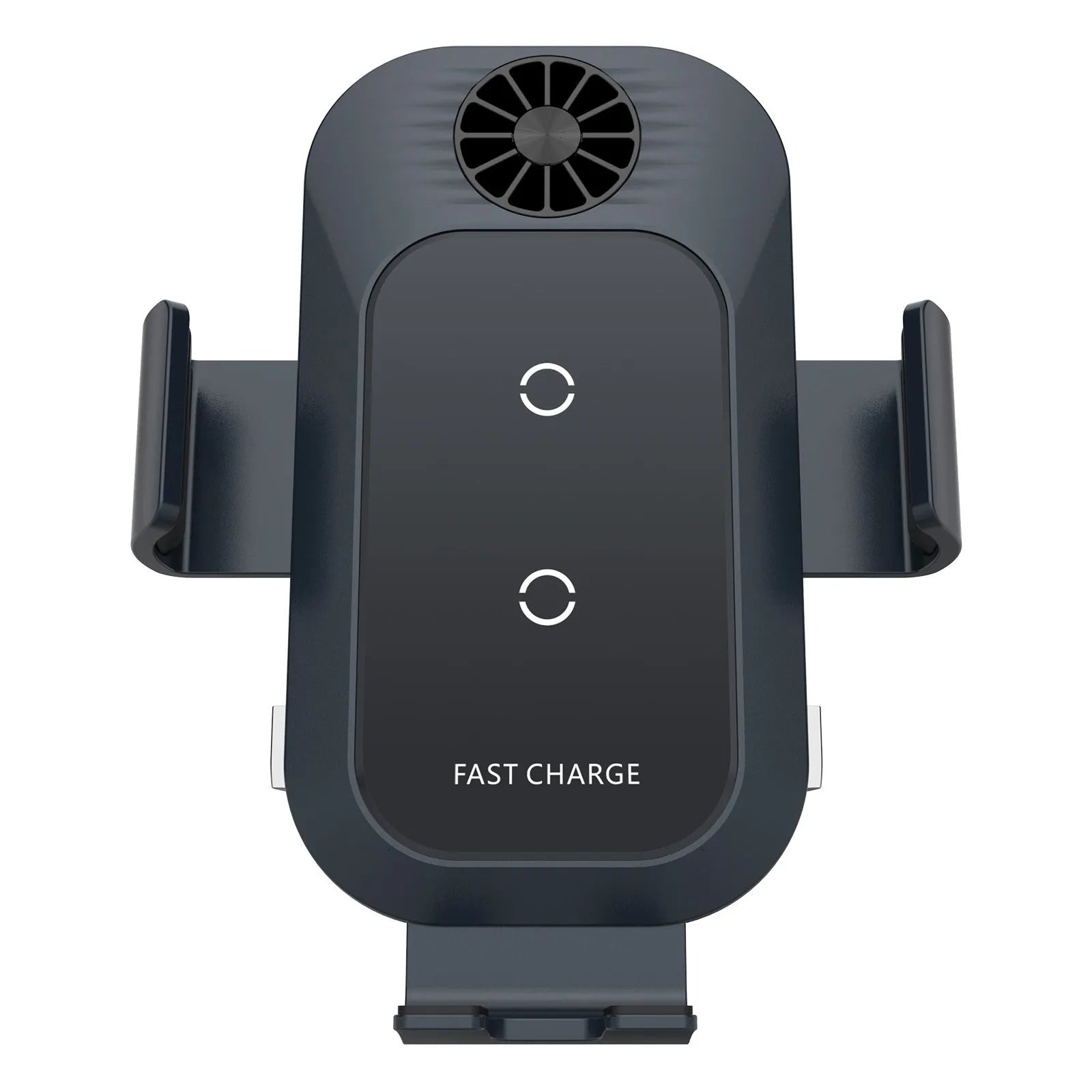 C35 coloured car wireless phone charger with suction cup air vent mount and automatic clamp.