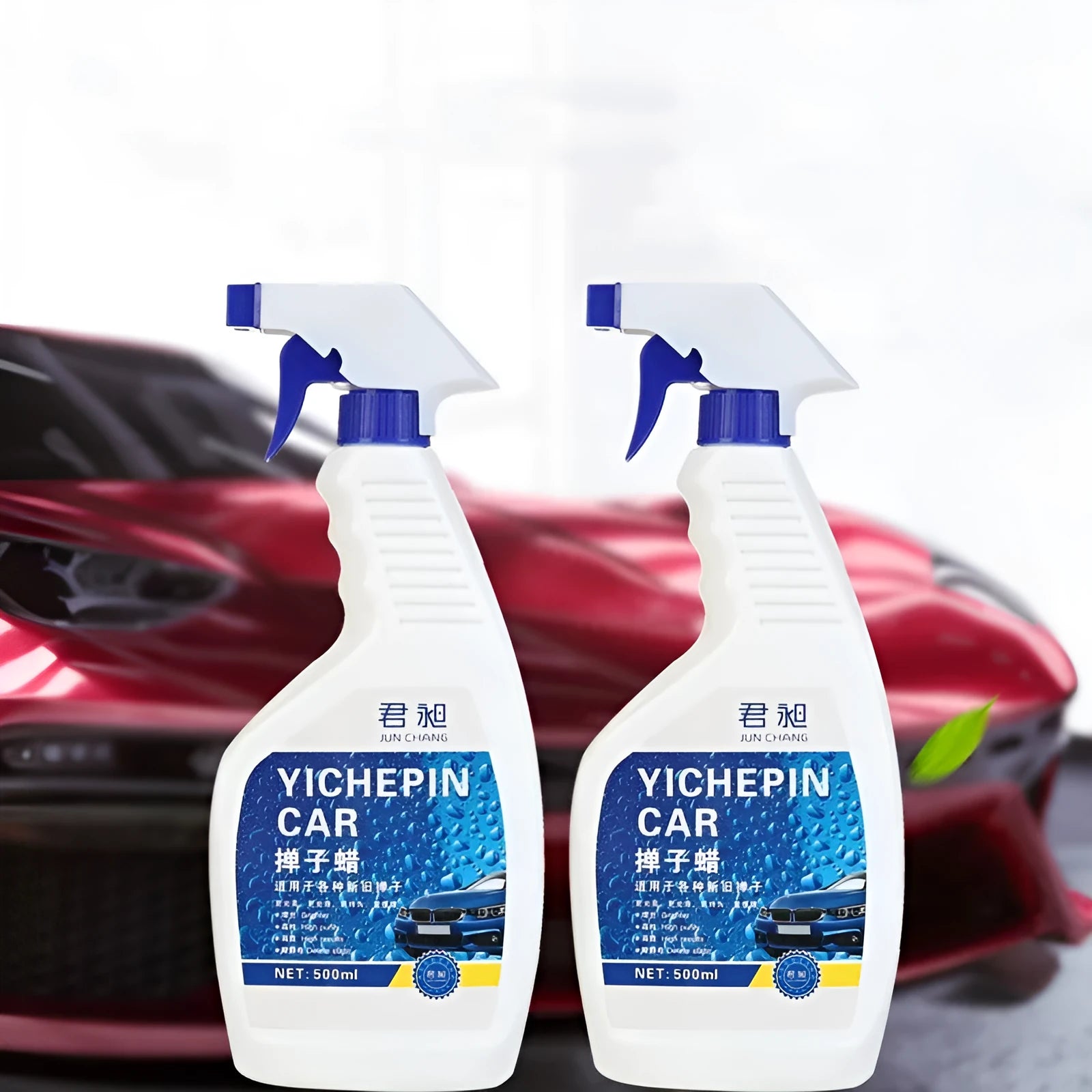 500ml powder sprayer car wax container for vehicle paint maintenance with glazing and oxidation resistance properties