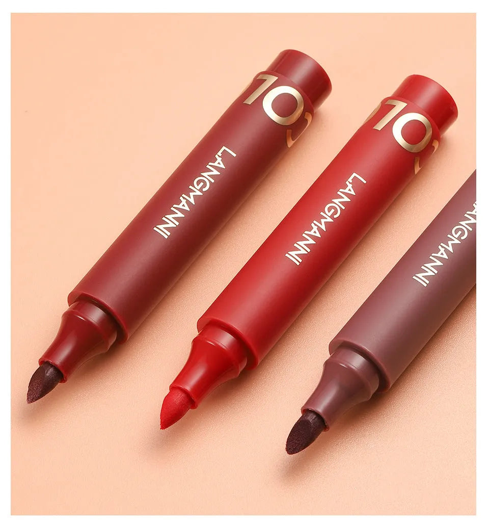 Waterproof liquid lip liner 3ml lifting lip liner in three shades #1 #2 #3