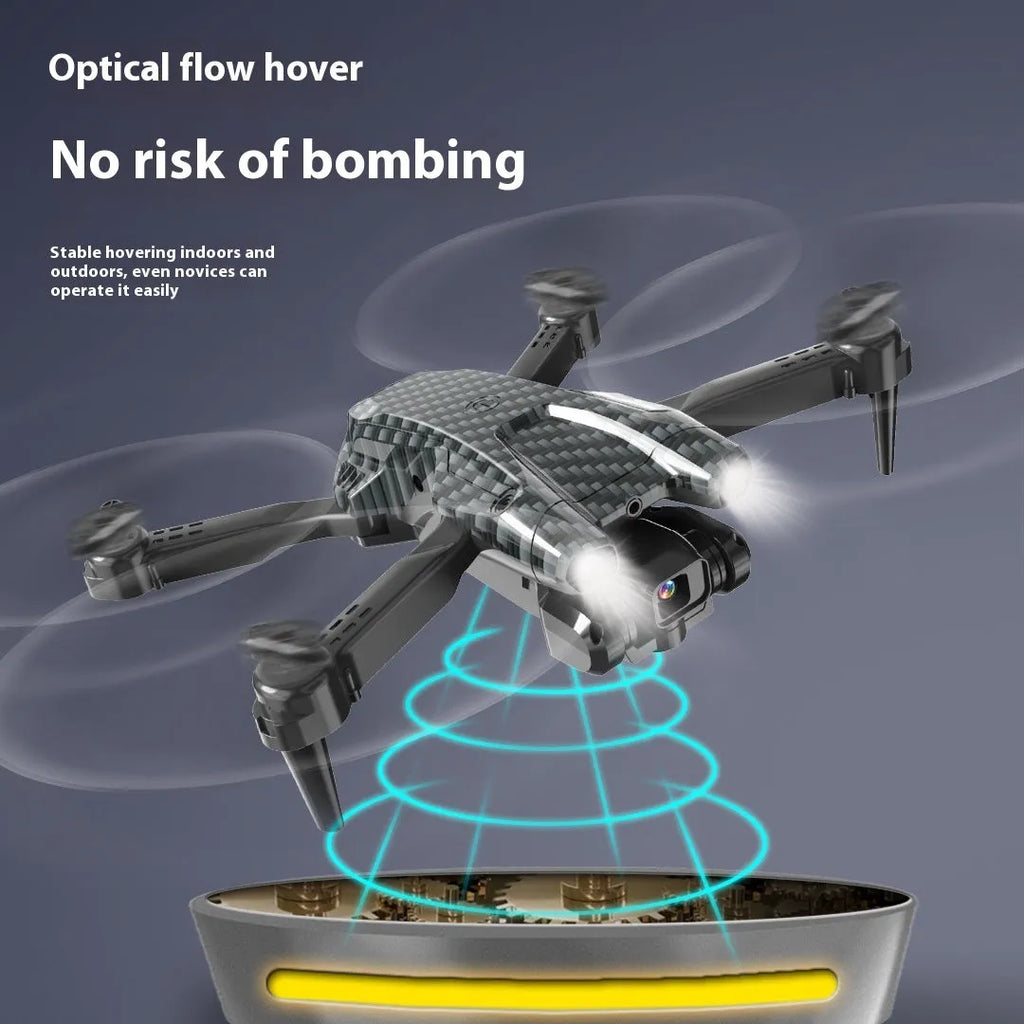 S138 folding UAV drone with carbon fibre construction and dual cameras for aerial photography