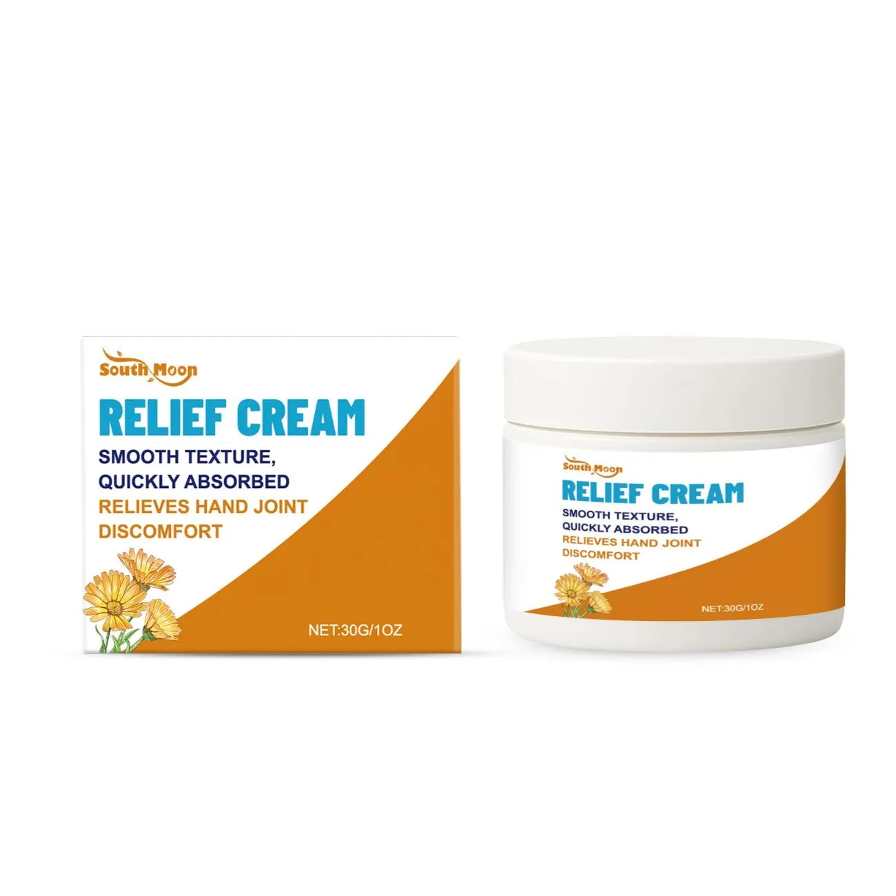 30g tube of nourishing joint skin massage care cream with calendula, angelica, methyl sulfone, and emu oil.