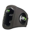 Sanda boxing chest protection target for waist defence in dark grey or khaki colour