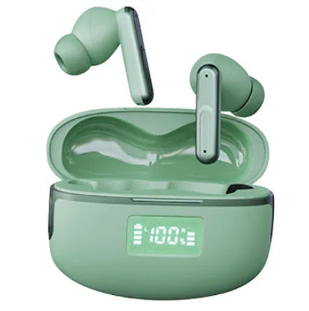 A28 Bluetooth translation headset in white with in-ear design and noise reduction