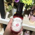 Pomegranate skincare set with six products including cleanser, water, milk, cream, essence and eye cream