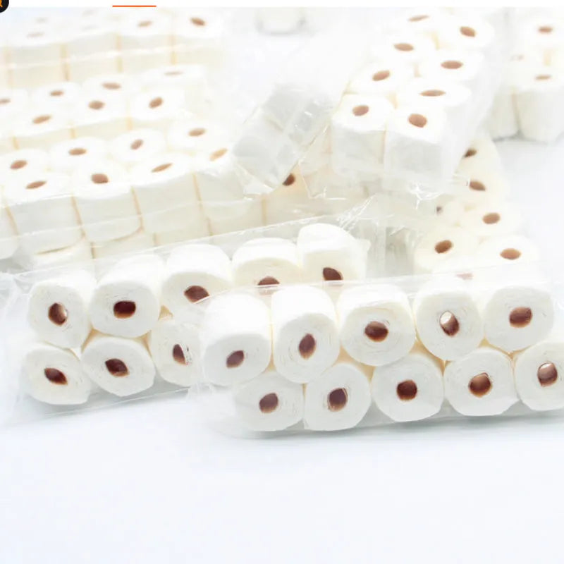 Simulated tissue roll paper toilet paper model toy for children measuring 30x15x80mm