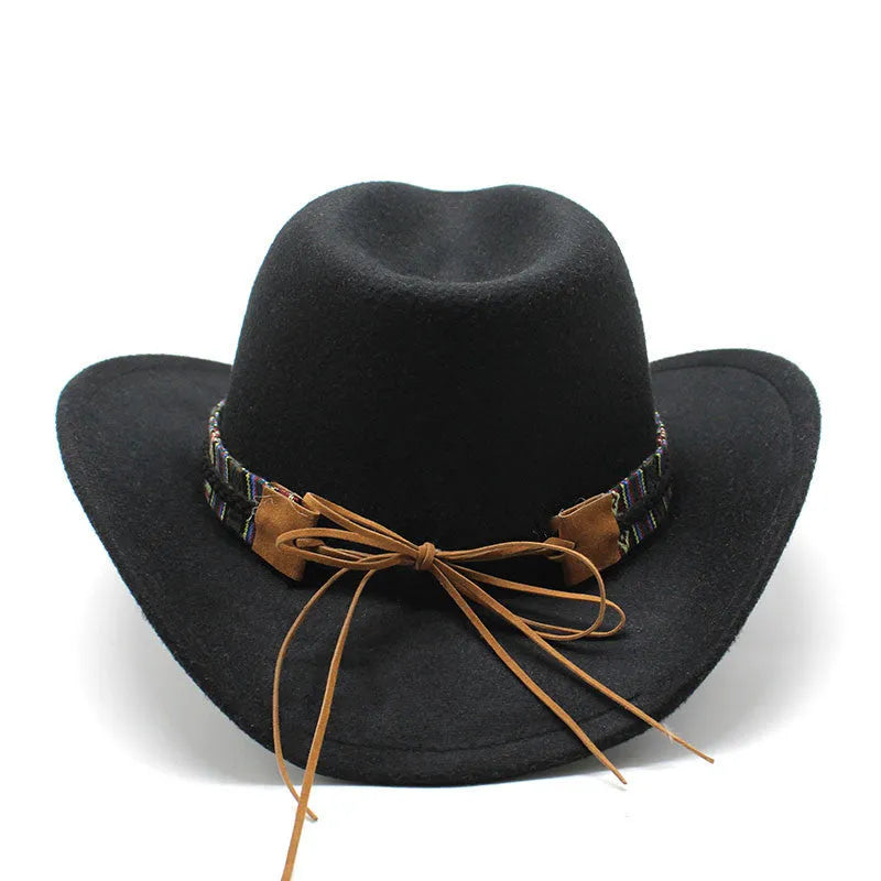 Army Green polyester cowboy hat with a bell-shaped crown on a plain background.