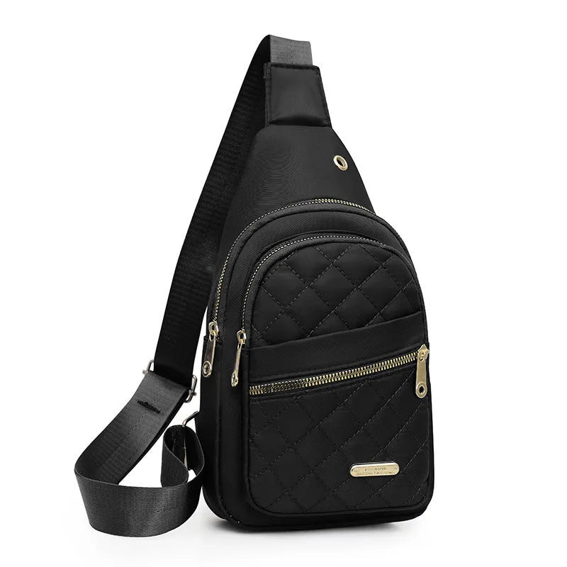 Oxford cloth crossbody chest bag in multiple colour and style options