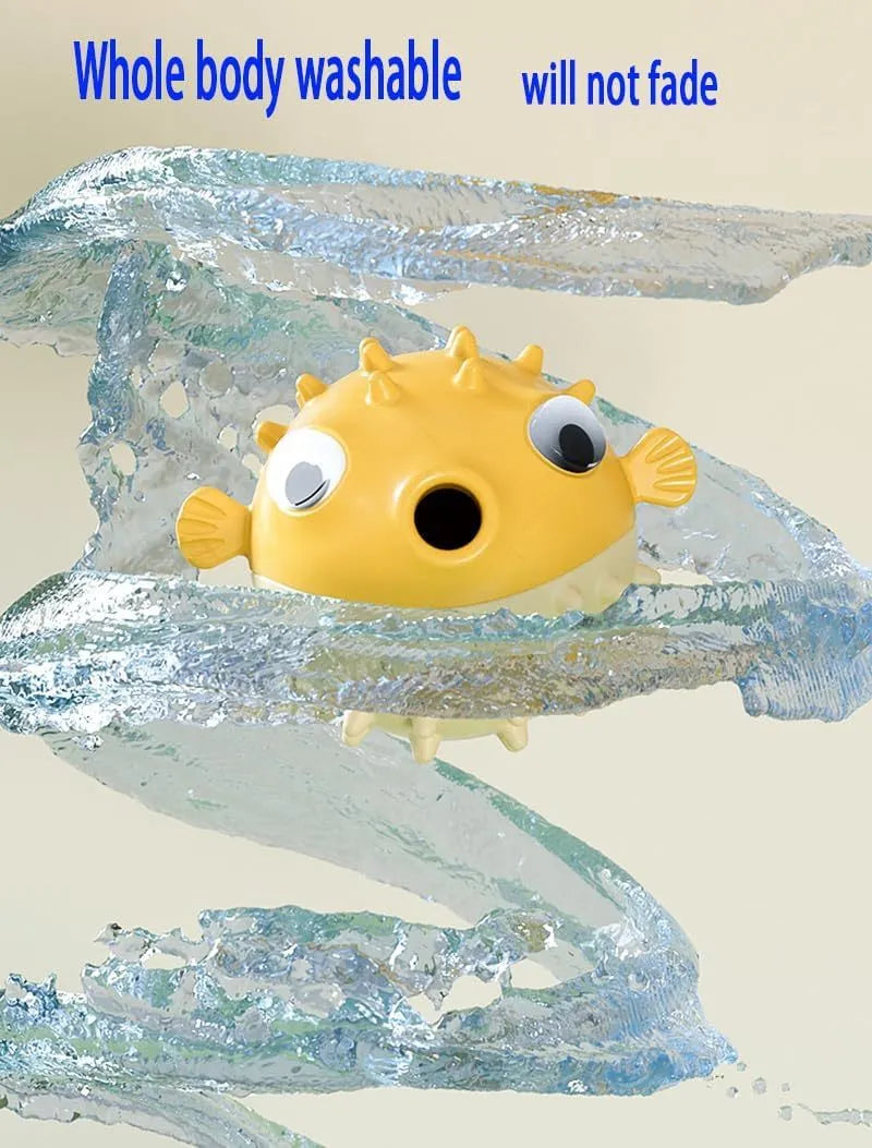 Green fish-shaped interactive dog toy with textured surface for medium and large dogs