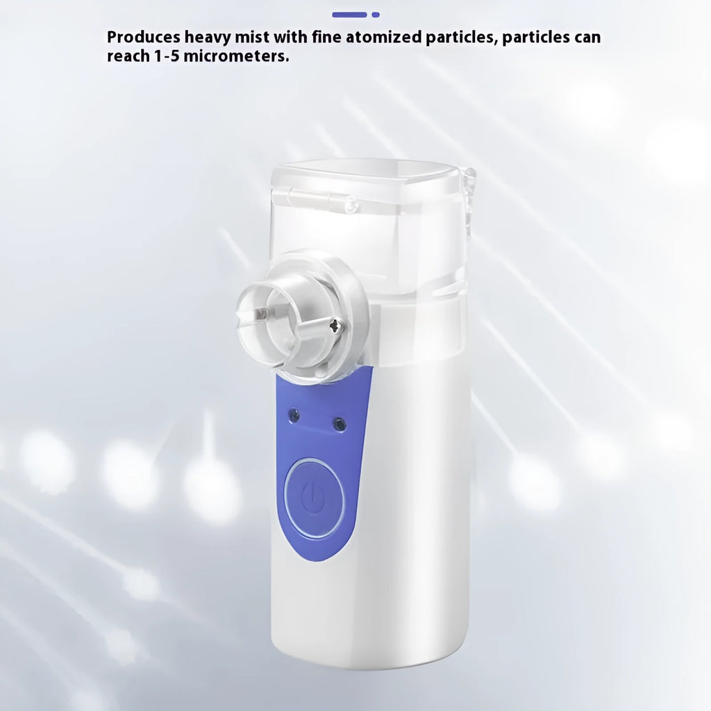 Household USB handheld nebuliser spray machine with columnar plastic design