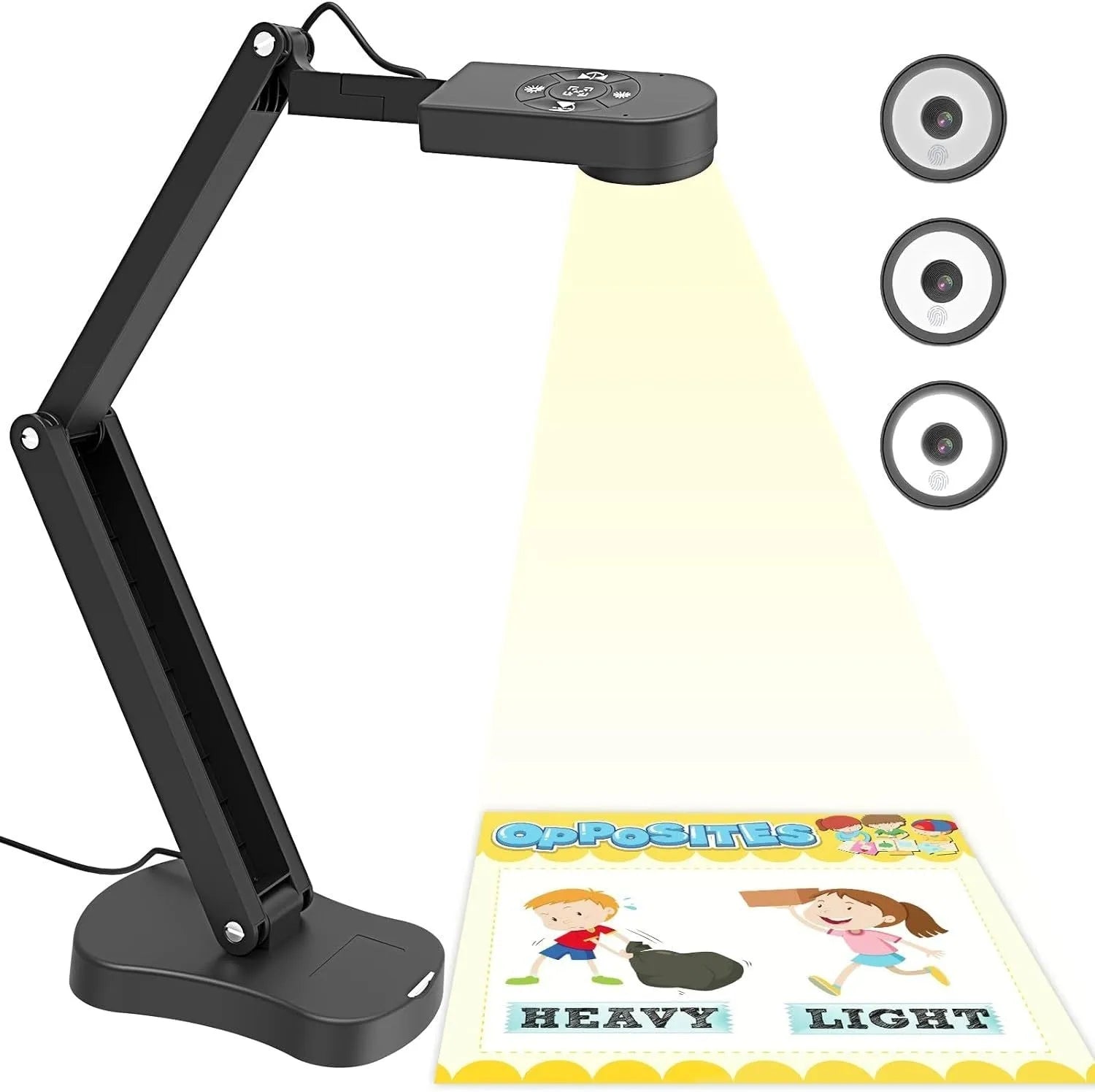 Auto focus USB webcam with microphone for computer video calls and live streaming.