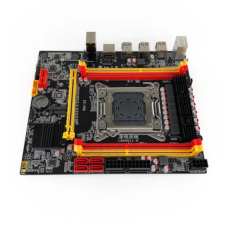 X79-VG2 desktop computer motherboard with LGA 2011 socket and PCI Express slot